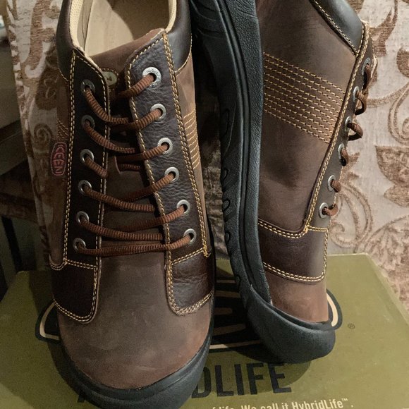 NEW Keen Austin Potting Soil 1002994 Casual Leather Oxford Shoes Size 17 Mens main image 7